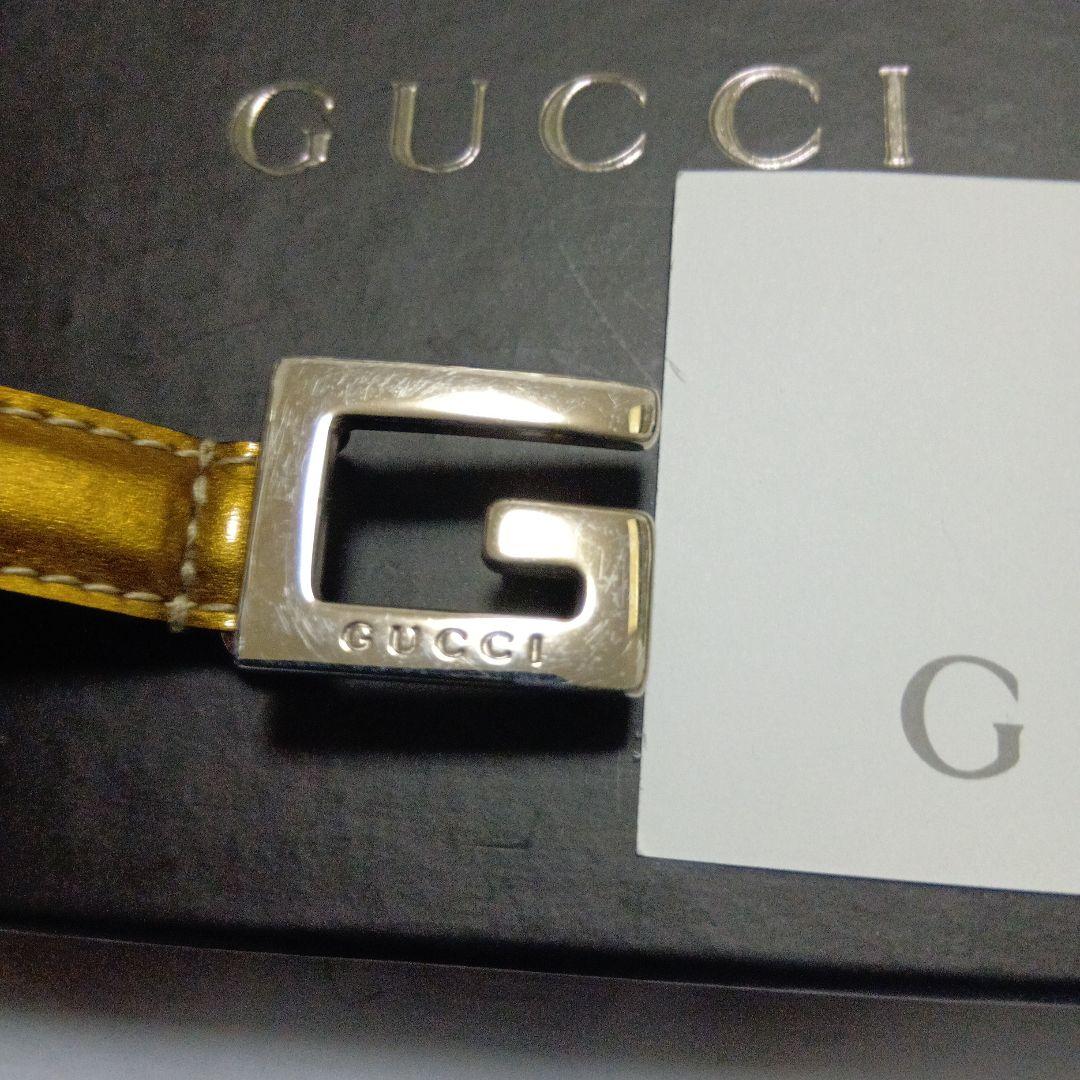一番人気物 GUCCI シリアルナンバー有 グッチレディースエナメルレザーベルト70 小物