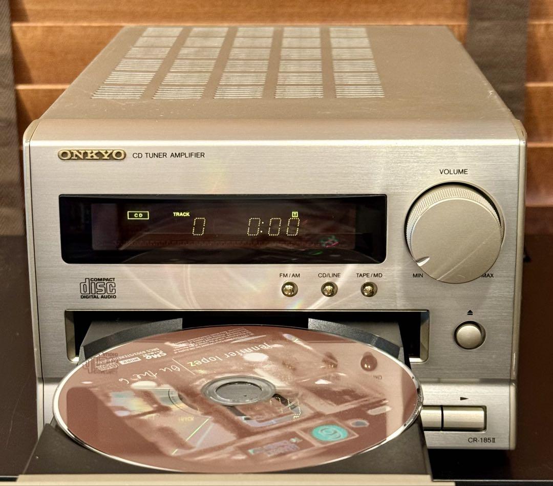 商談中！整備済動作品！名機オンキョーONKYO CR-185II 送料込 ワケアリセール！整備済動作品！名機オンキョーONKYO CR-185II