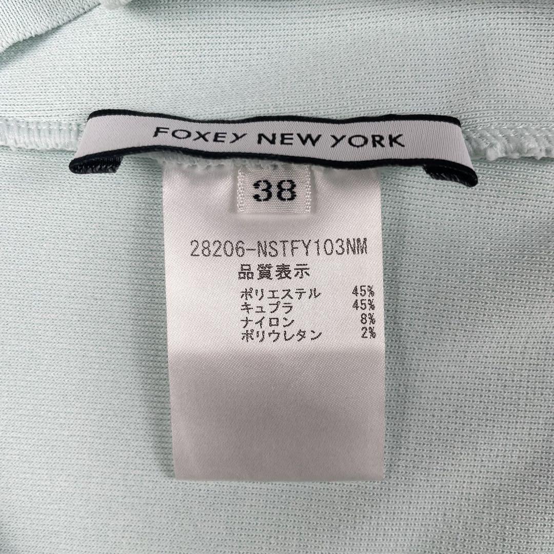 美品✨ フォクシーニューヨーク ニット 半袖 チャーム 38 - メルカリ