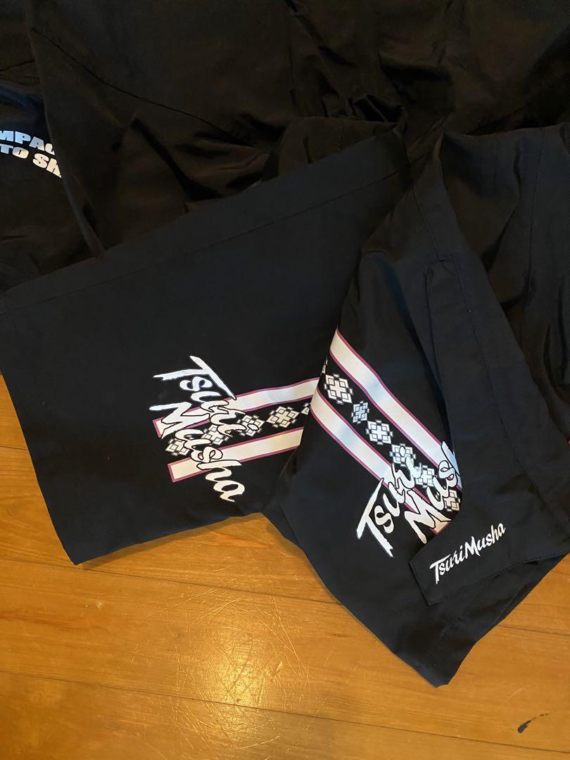 釣武者 3レイヤーブラックフェイスMushaスーツ  LLサイズ