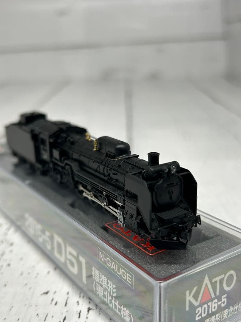 KATO D51 Nゲージ 標準形（東北仕様） 蒸気機関車 2016-5
