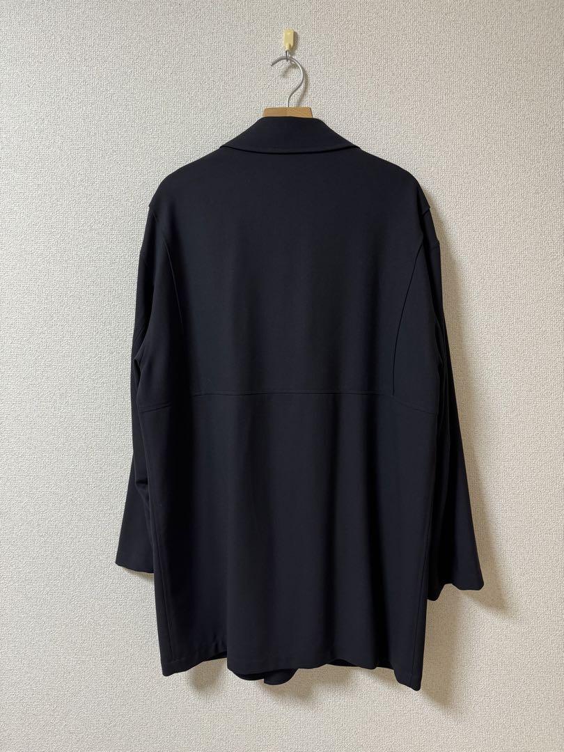 ジャケット・アウター 21SS HARD TWIST WOOL DOBBY HALF COAT