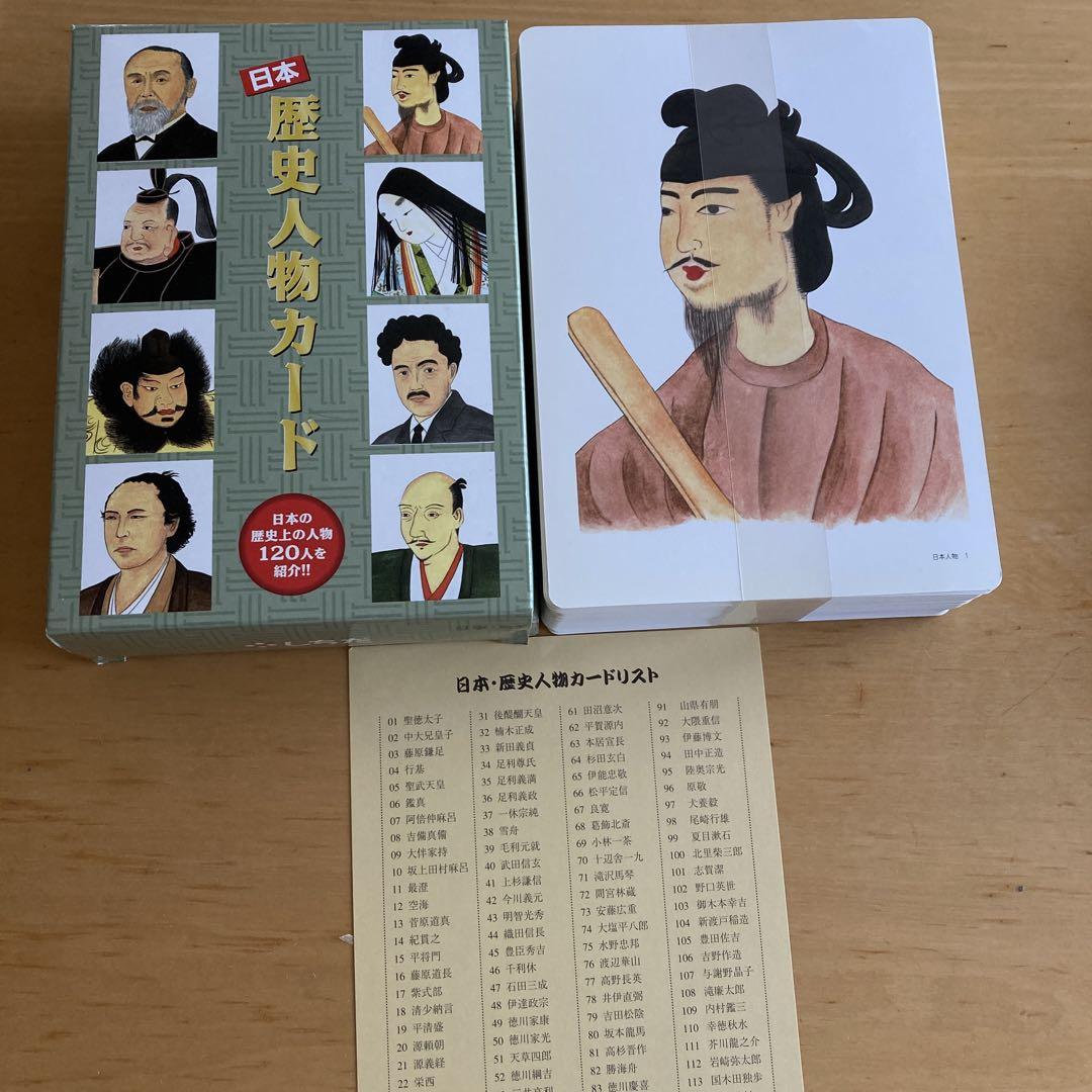 七田式 歴史人物カード 日本 世界 2個セット - メルカリ