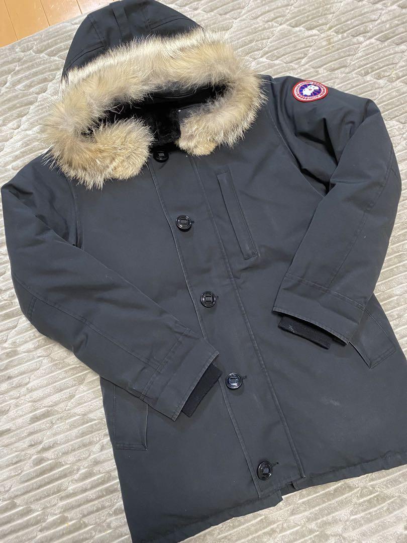 CANADA GOOSE ブラックダウンジャケット SP