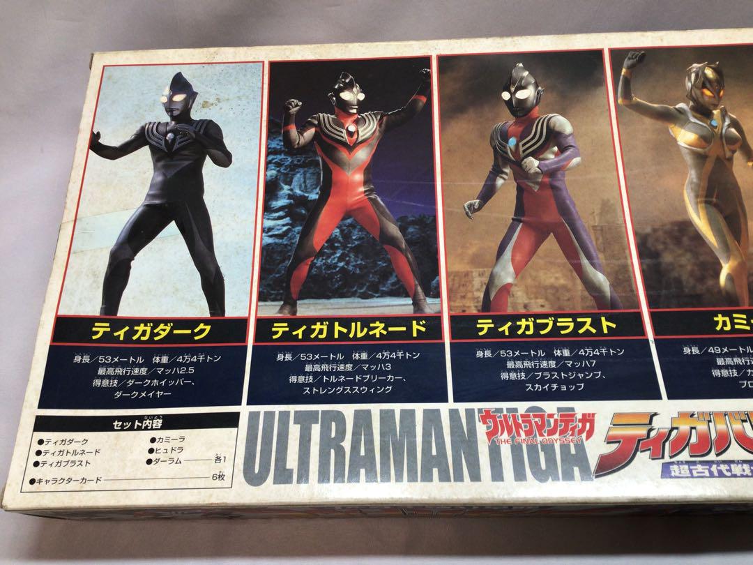ウルトラマンティガ　ティガバトル6　超古代戦士セット　箱未開封品