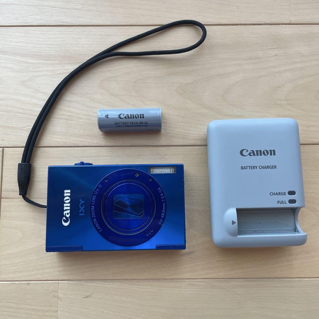 Canon IXY 3　コンパクトデジタルカメラ　ブルー