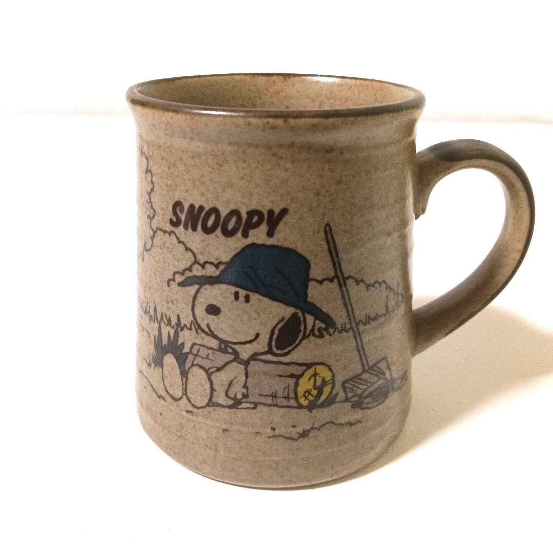 希少オールドスヌーピー マグカップ 昭和レトロ ビンテージ1980s