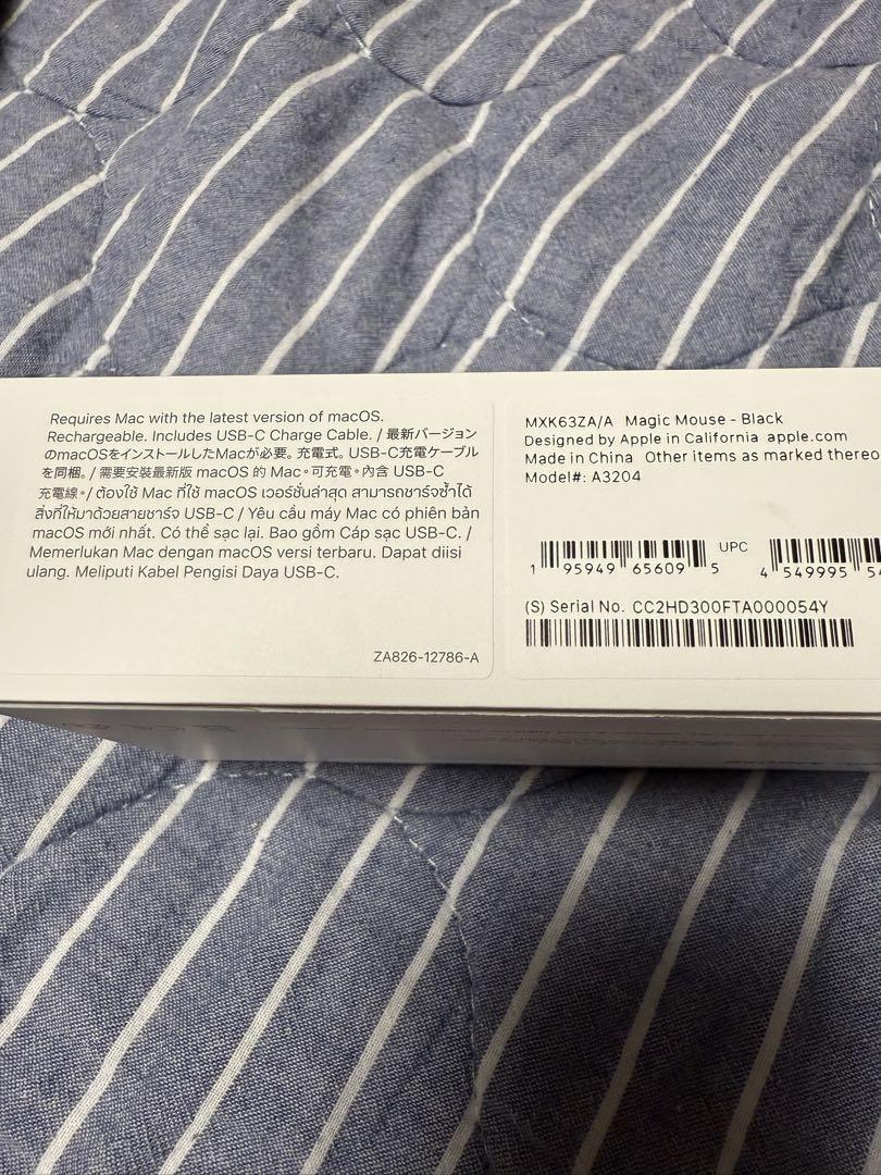 A3204Magic Mouse(USB-C) ブラック