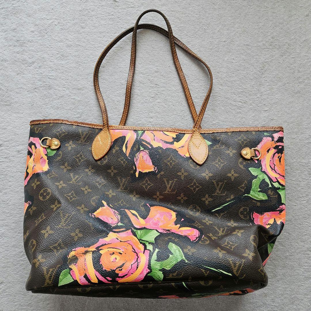 LOUIS VUITTON ヴィトン ローズ　ネヴァーフルMM