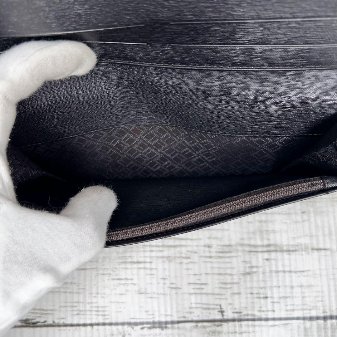 dunhill ダンヒル レザー 長財布 二つ折り財布 ウォレット