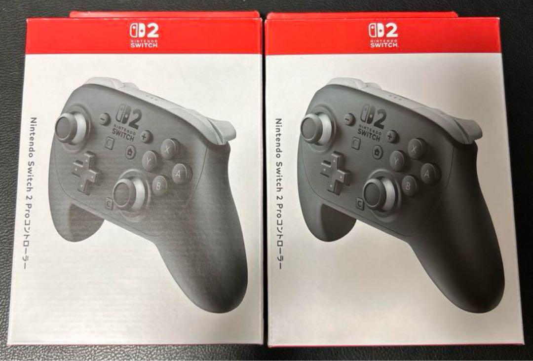 Nintendo Switch2 Pro Controller 二個セット