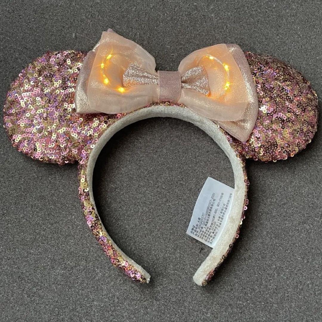 ちゃんあい！上海ディズニー　カチューシャ　光る　ミニー 上海ディズニーカチューシャ：光るミニーカチューシャ