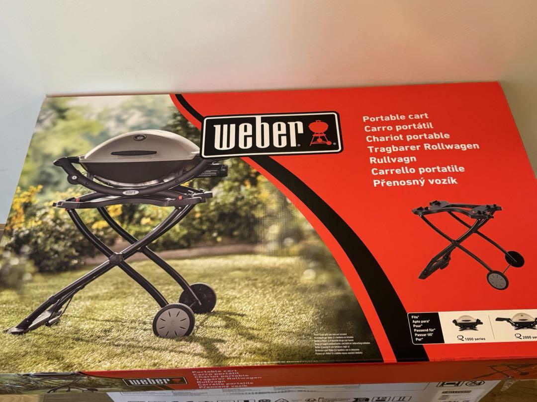 即日発送　Weber 6557 Qポータブルカート BBQ グリル キャンプ