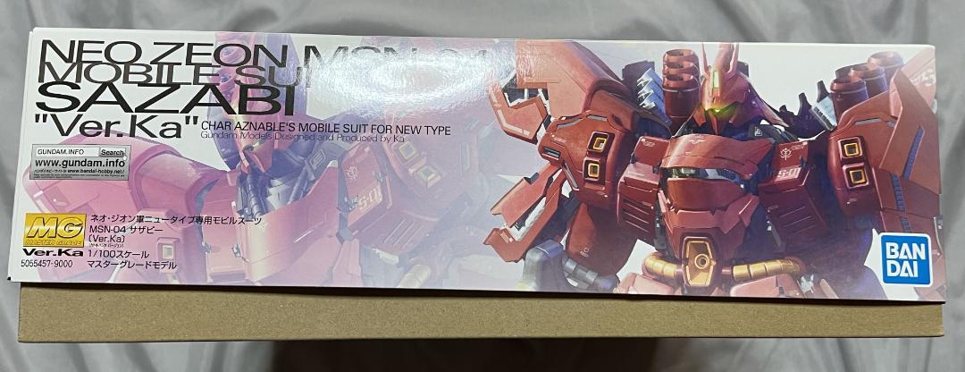 1/100 MG サザビー Ver.Ka 機動戦士ガンダム 逆襲のシャア