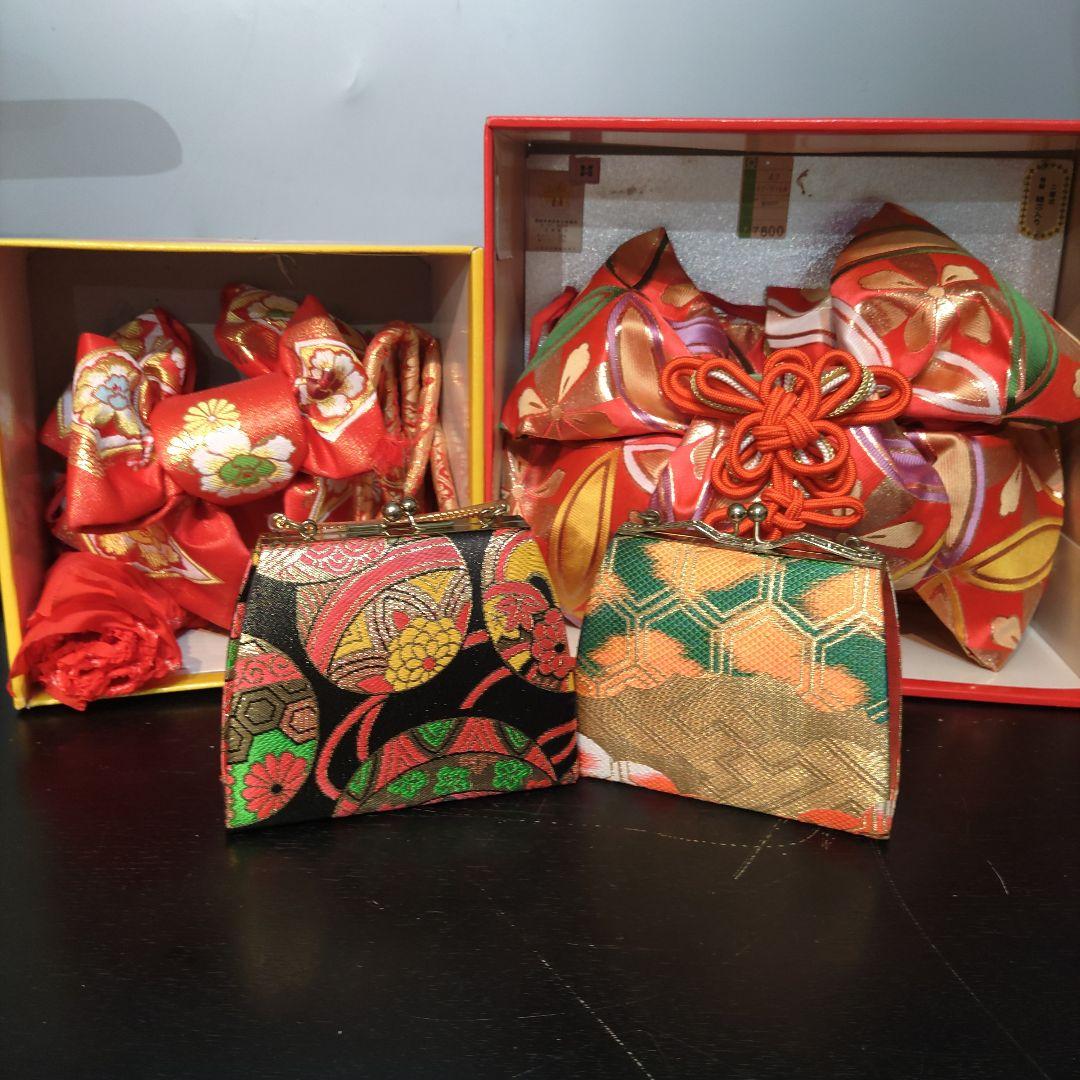 VMPD7-916-19 七五三 かんざし 帯 帯紐 草履 バッグ セット傷や汚れあり