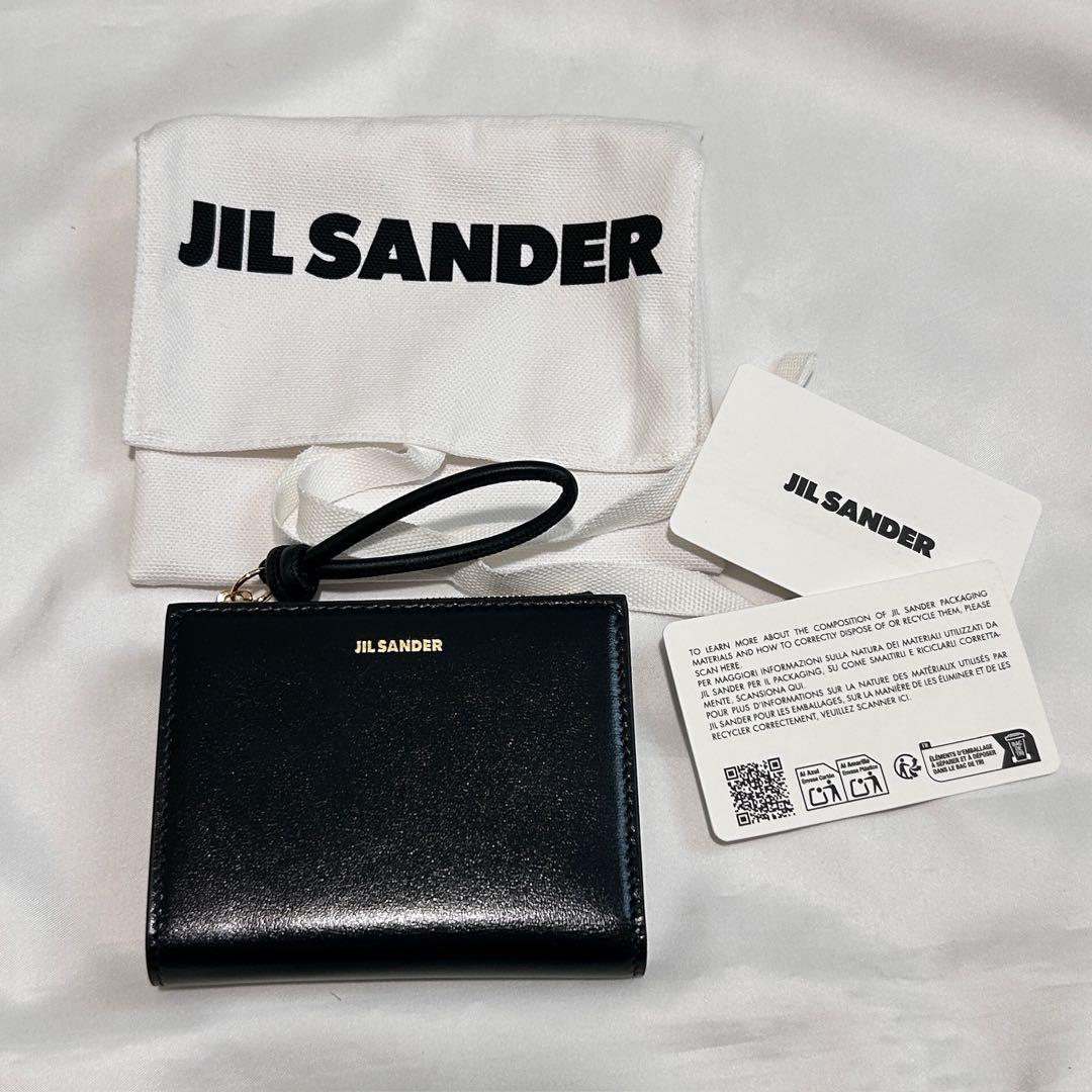 ■ JIL SANDER Giro エンボスロゴ ミニサイズレザーウォレット ■