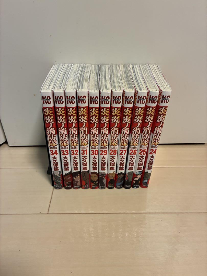 炎炎ノ消防隊 1〜34巻 全巻セット まとめ売り 漫画 マンガ 全巻