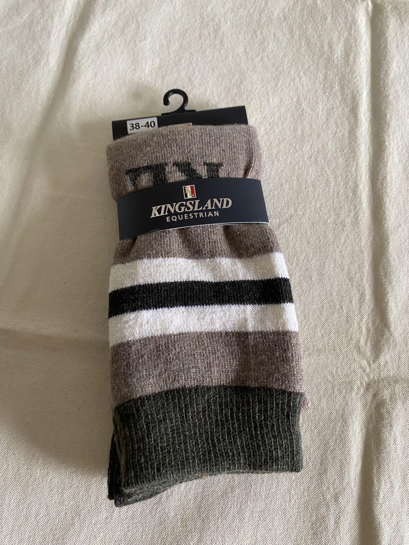 乗馬用品 KINGSLANDソックス ３足セット 乗馬 馬術 乗馬ソックス