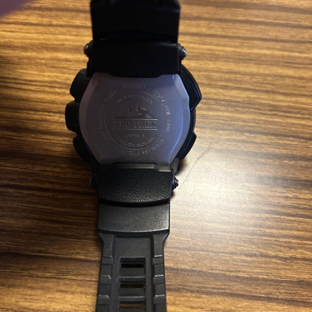 CASIO PROTREK タフソーラー PRW-5100-1JF 登山