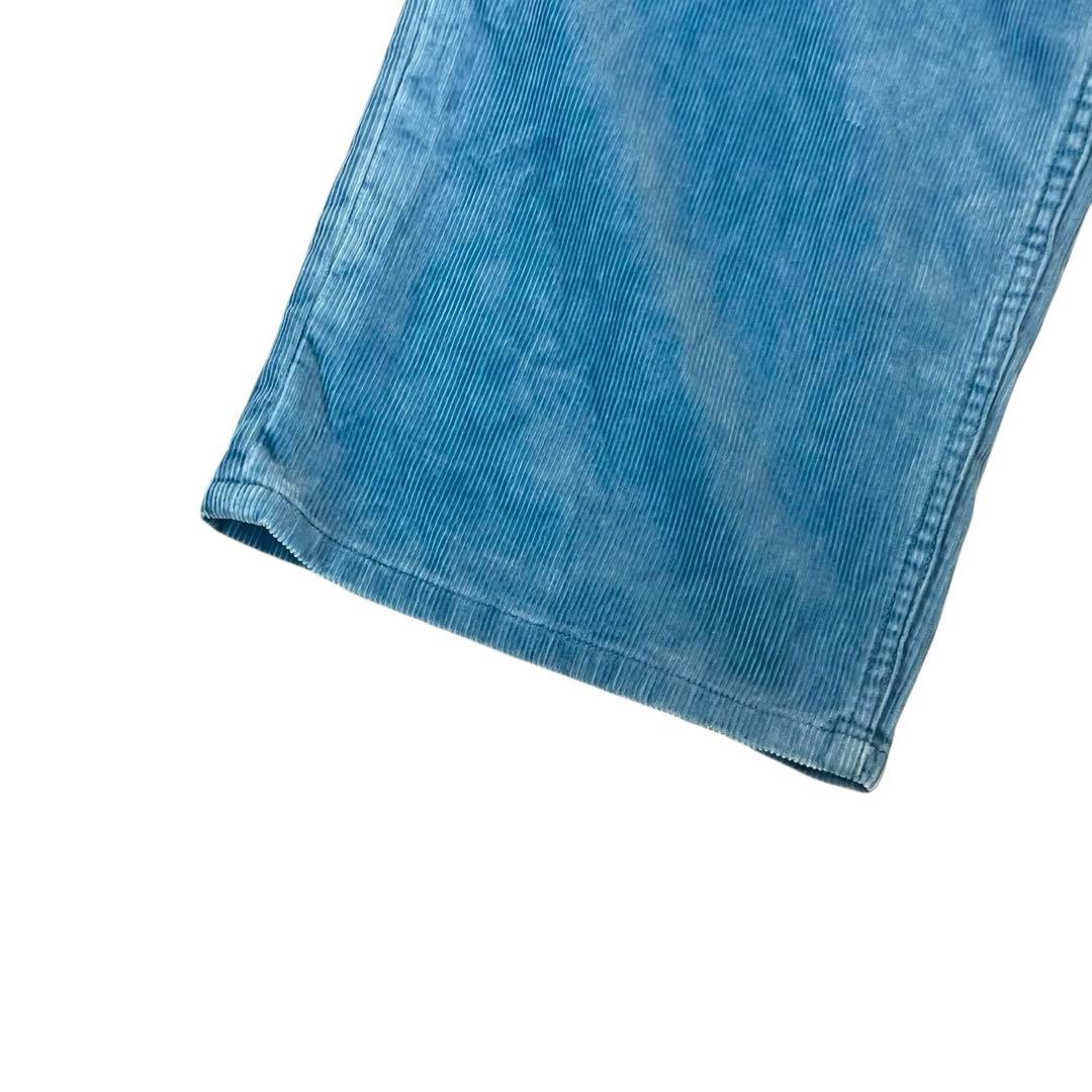 AURALEE PIGMENT DYE FINX CORDUROY PANTS AURALEE PIGMENT DYE FINX CORDUROY PANTS