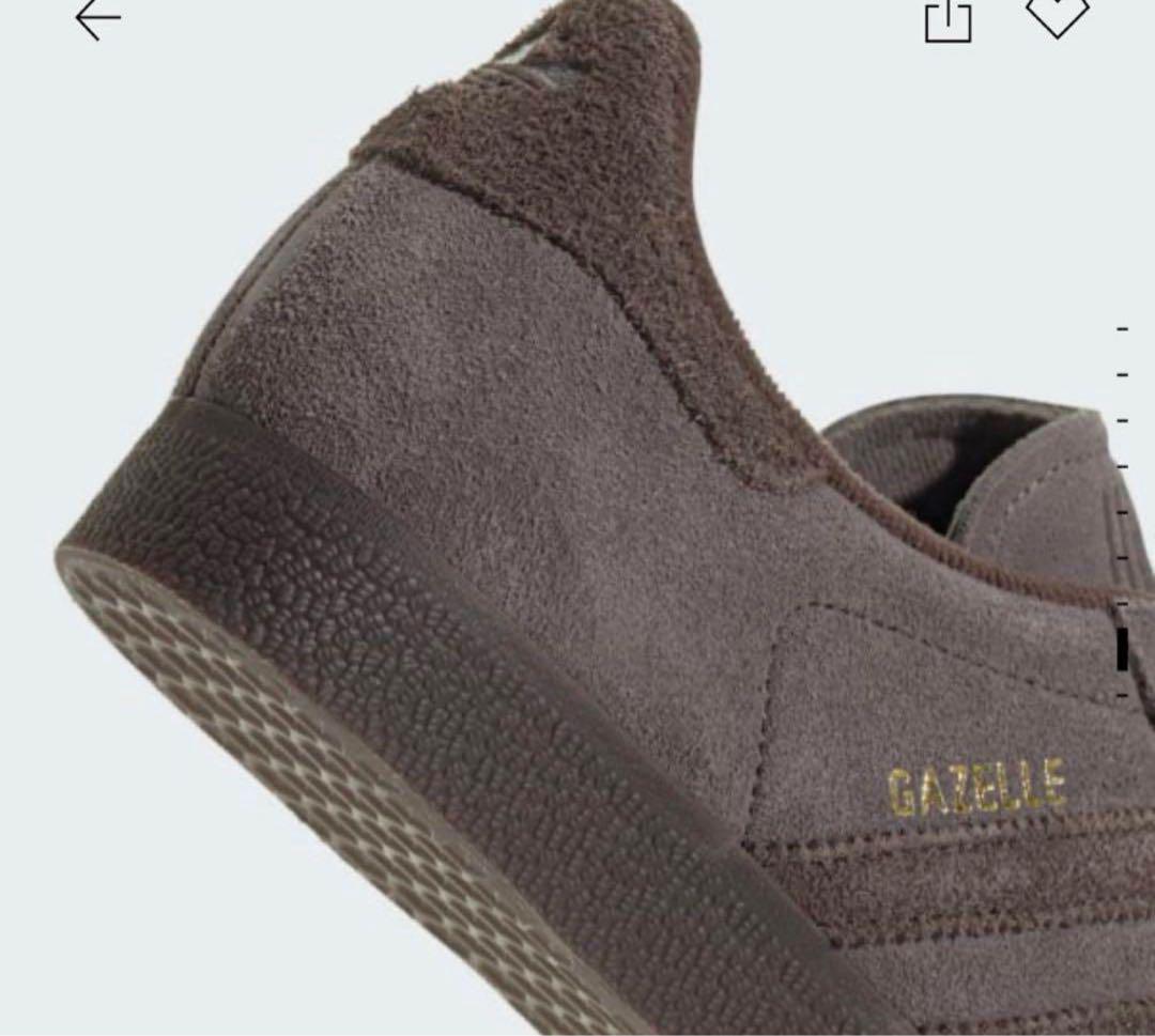 靴 adidas Originals Gazelle Dark Brown