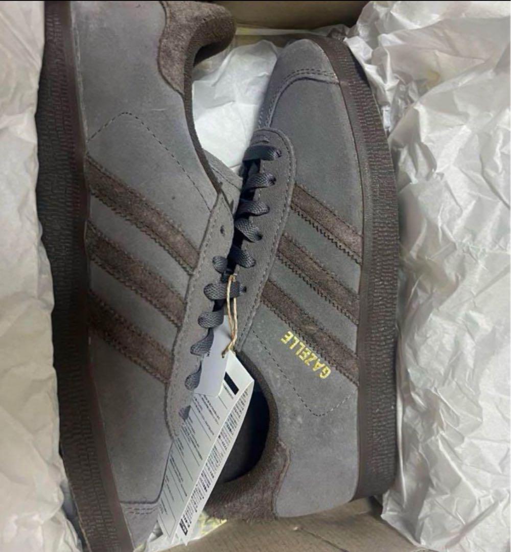 靴 adidas Originals Gazelle Dark Brown