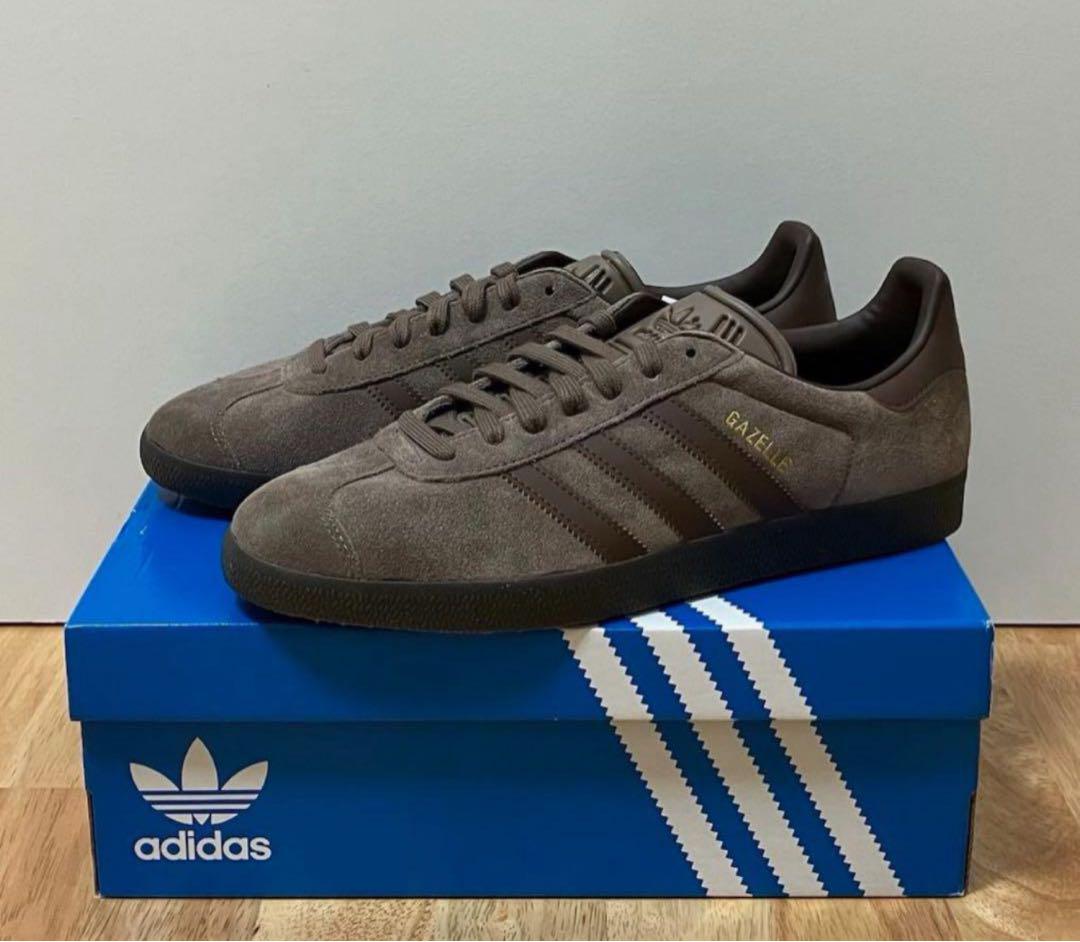 靴 adidas Originals Gazelle Dark Brown