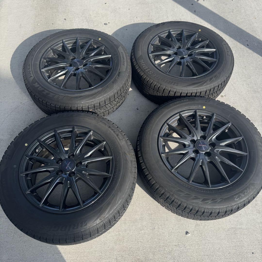 ライズハイブリッド用　195/65R16 スタッドレスタイヤホイールセット