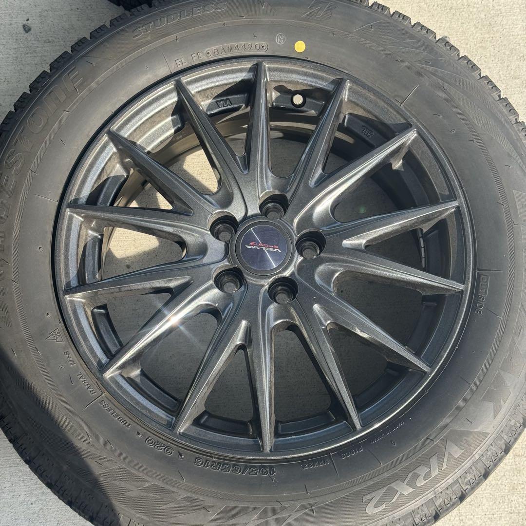 ライズハイブリッド用　195/65R16 スタッドレスタイヤホイールセット