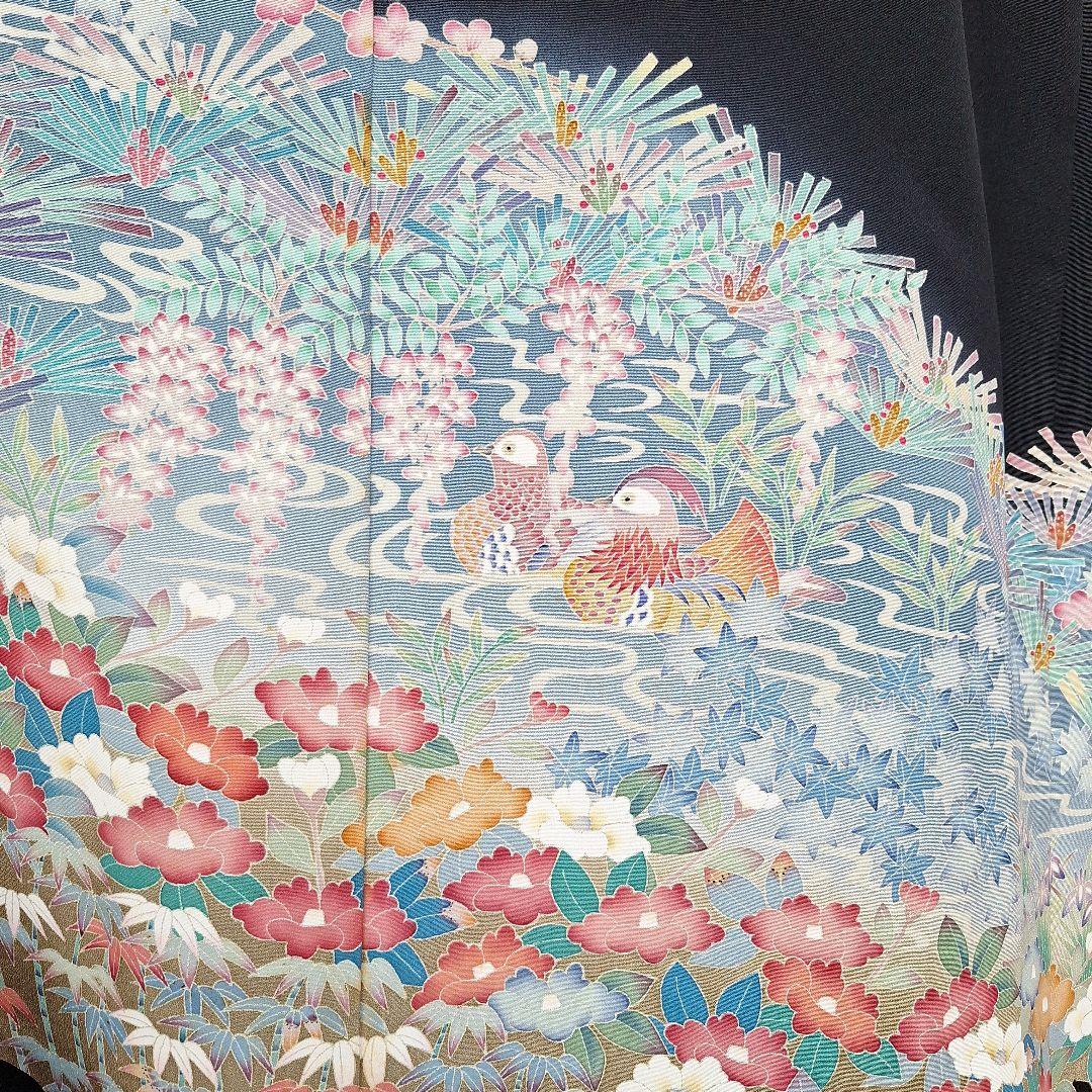 着物リメイクワンピース3375