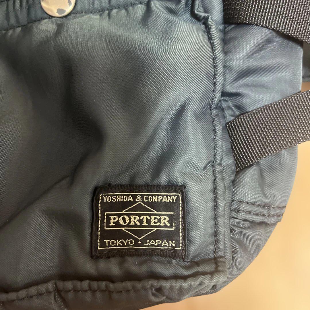 HEAD PORTER ボディバッグ ネイビー