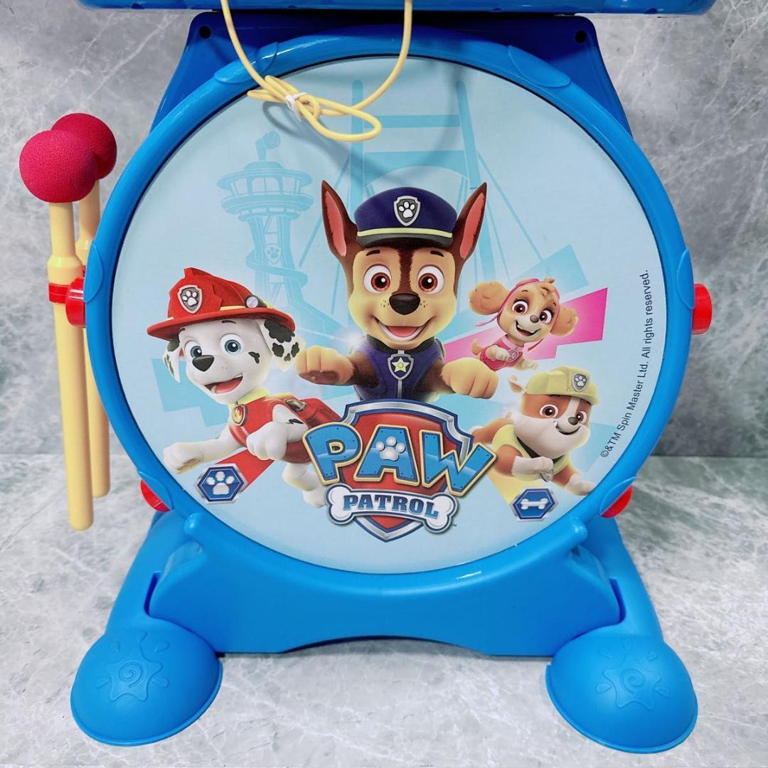 パウ・パトロール たたいて、ひいて、うたおう！電子ドラム