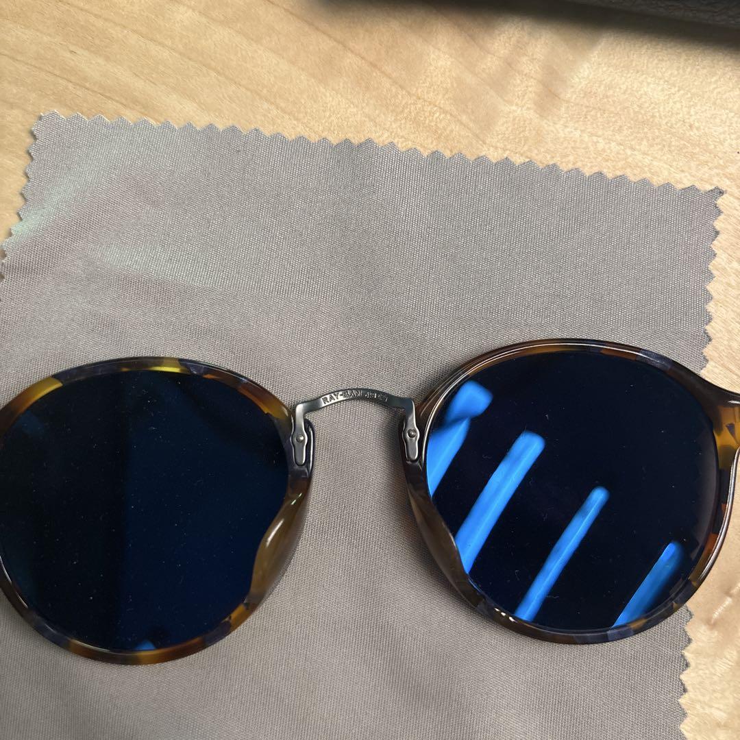 Ray-Ban トータスシェルラウンドサングラス Ray-Ban トータスシェル ラウンドサングラス - メルカリ