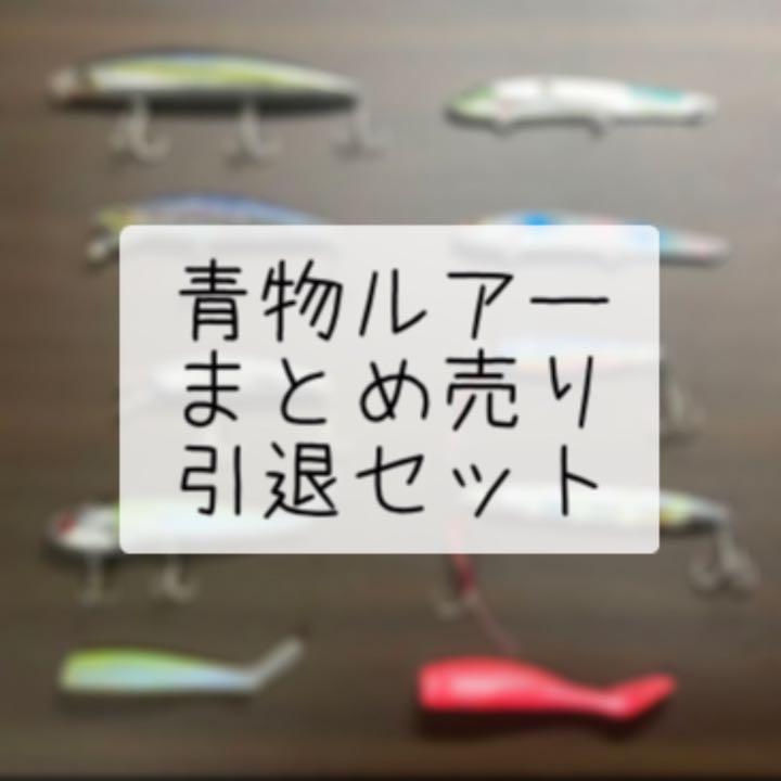 輝い ショアジギング 引退セット まとめ売り 青物ルアー ルアー用品 激安価格 最終値下げ マリア ロックショア キャスティング プラグ セット ルアー用品