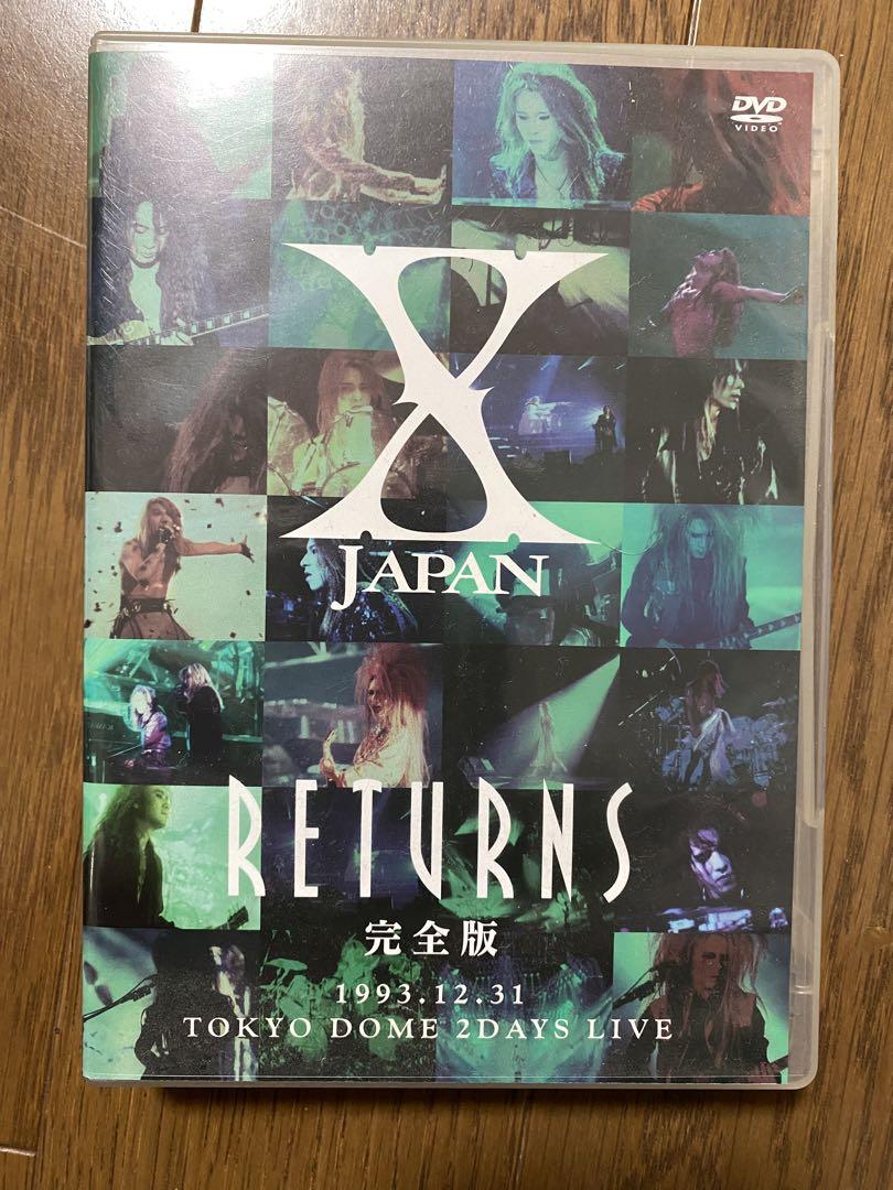 X JAPAN RETURNS 完全版 1993.12.30/12.31