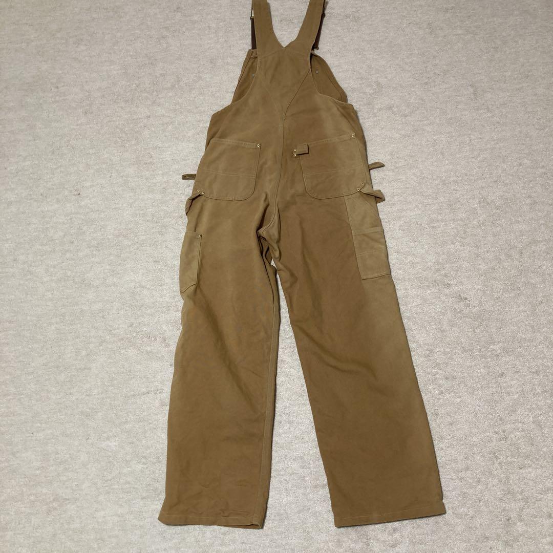 大特価!! Carhartt オーバーオール エプロン付き ダック ノンウォッシュ パンツ