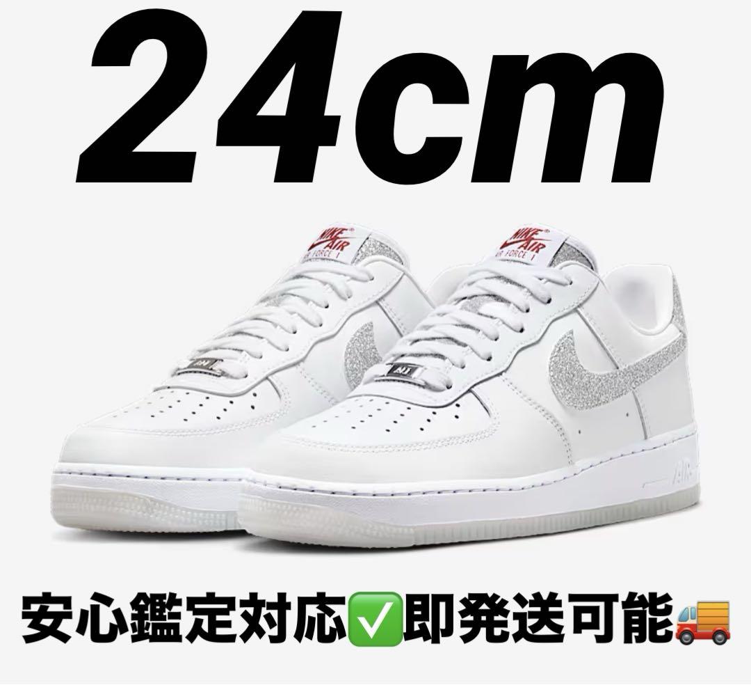NIKE AIR FORCE 1 LOW WHITE Grey Silver
