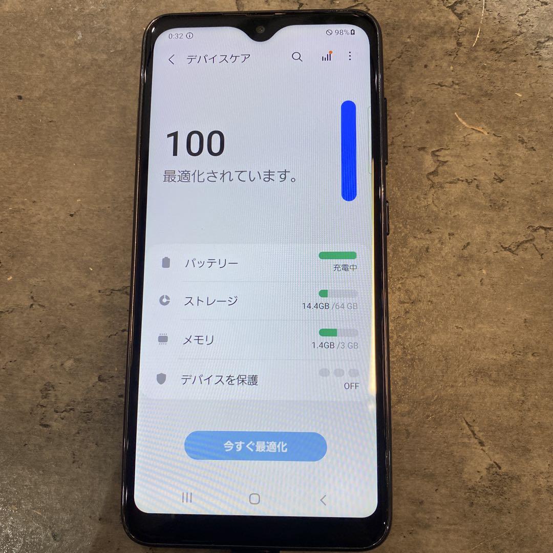 Q373ジャンクdocomoSIMロック解除済みGalaxy A21SC-42A