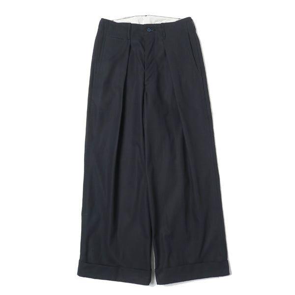 パンツ MARKAWARE WIDE ORGANIC COTTON DRY TWILL