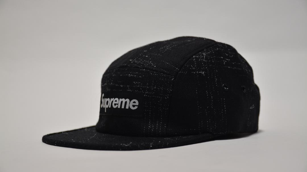 帽子 Supreme Broken Tweed 5 Panel Camp Cap