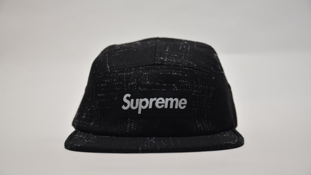 帽子 Supreme Broken Tweed 5 Panel Camp Cap