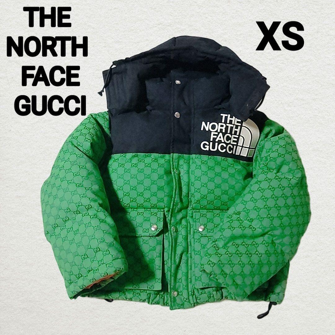美品 THENORTHFACE GUCCI コラボ ダウン XS ノース グッチ