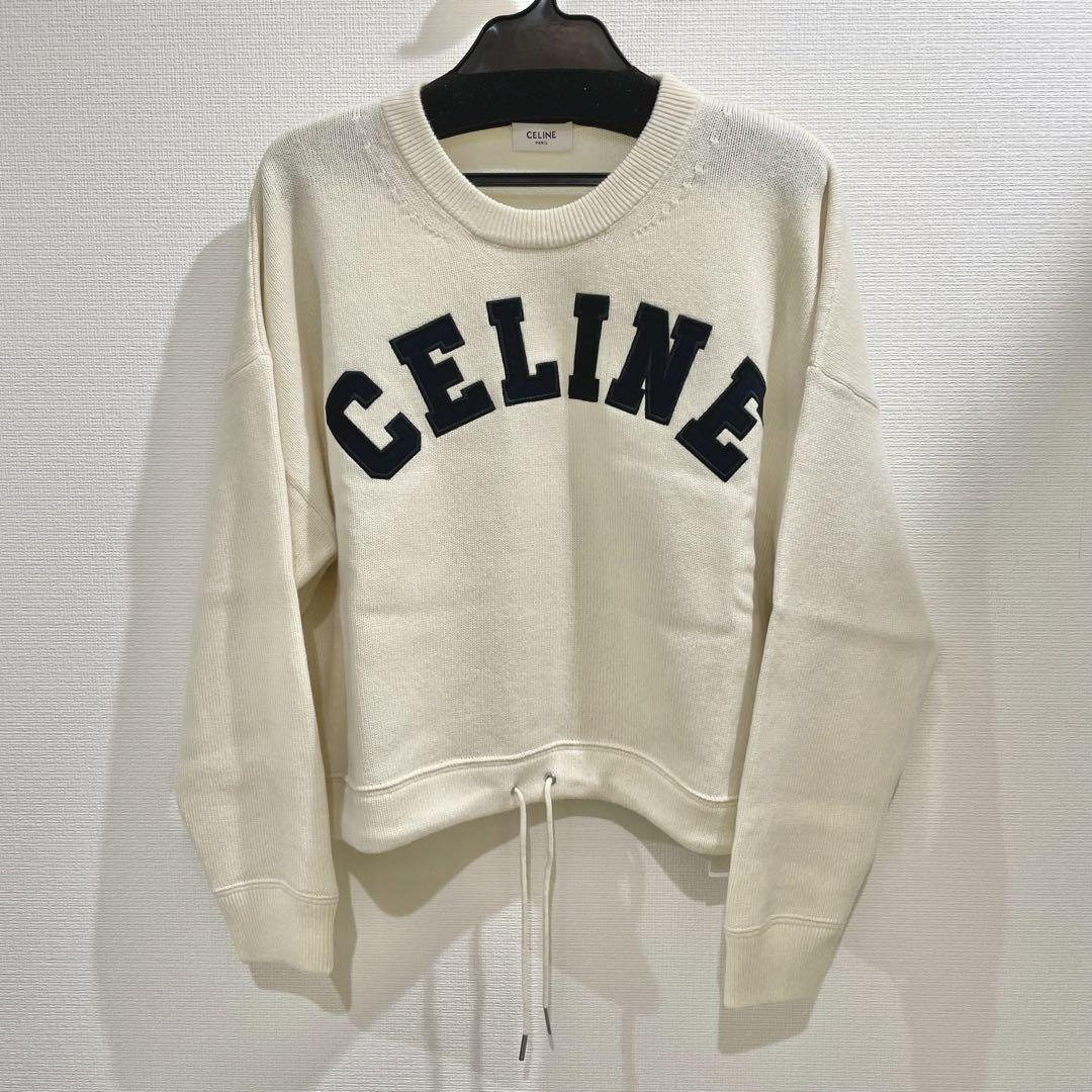 現品限り一斉値下げ! 国内完売 【CELINE】アスレチックセーター オフ