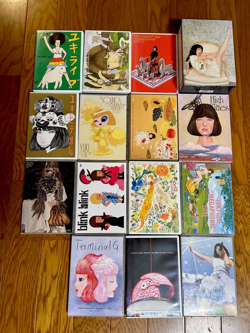 YUKI トリオロジー　ライブDVD まとめ売り