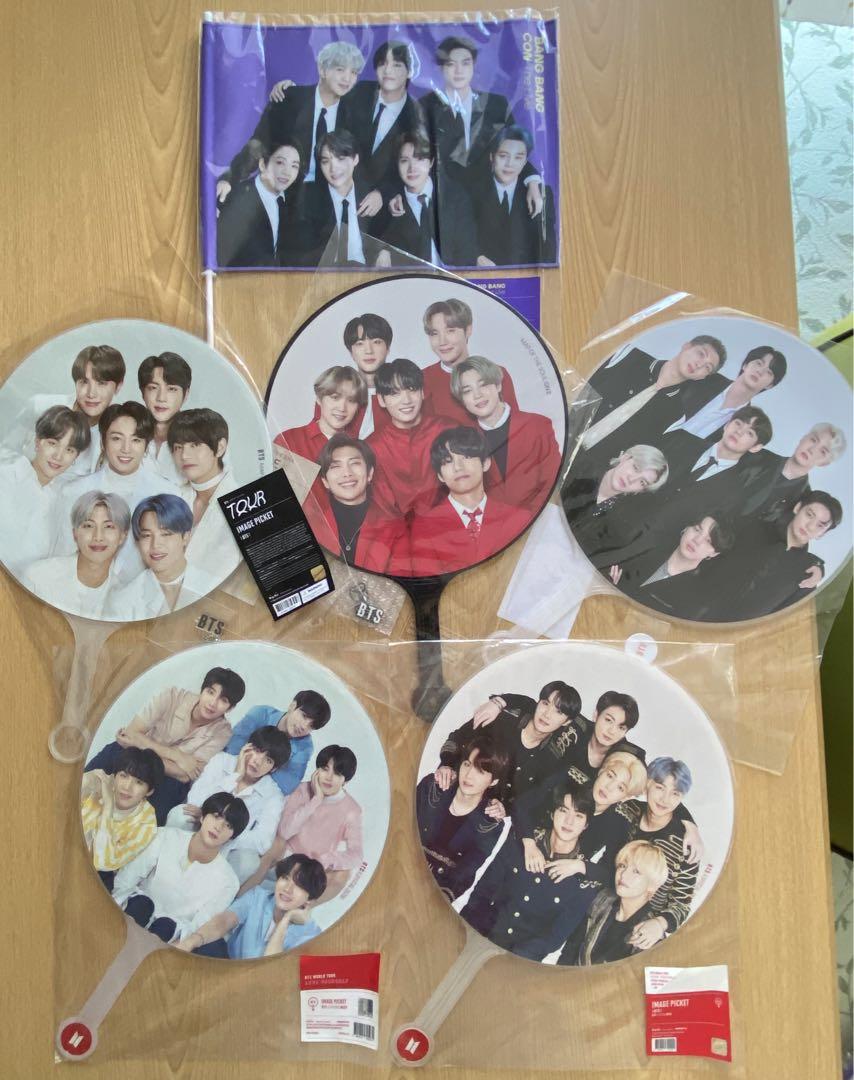 【新品未開封】BTS うちわ フラッグ オール セット