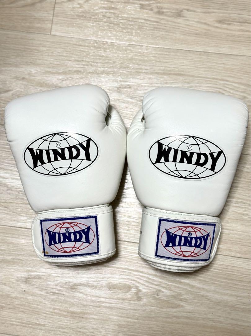 WINDY ボクシンググローブ 8 oz BGVH ホワイト 未使用】WINDY ボクシンググローブ BGVH /8oz 8オンス ホワイト