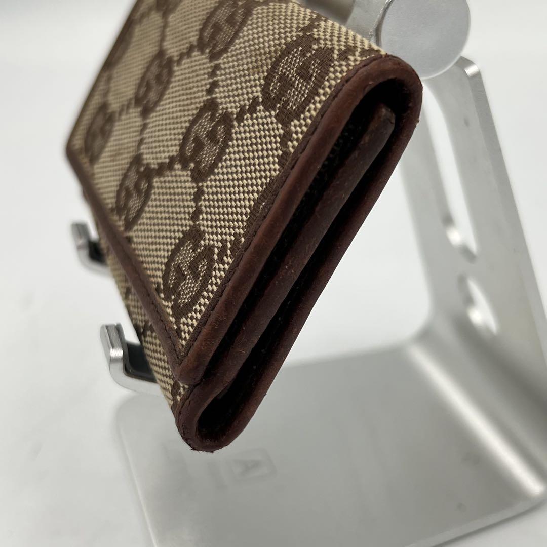 GUCCI GGパターン キーケース ベージュ/ブラウン - メルカリ