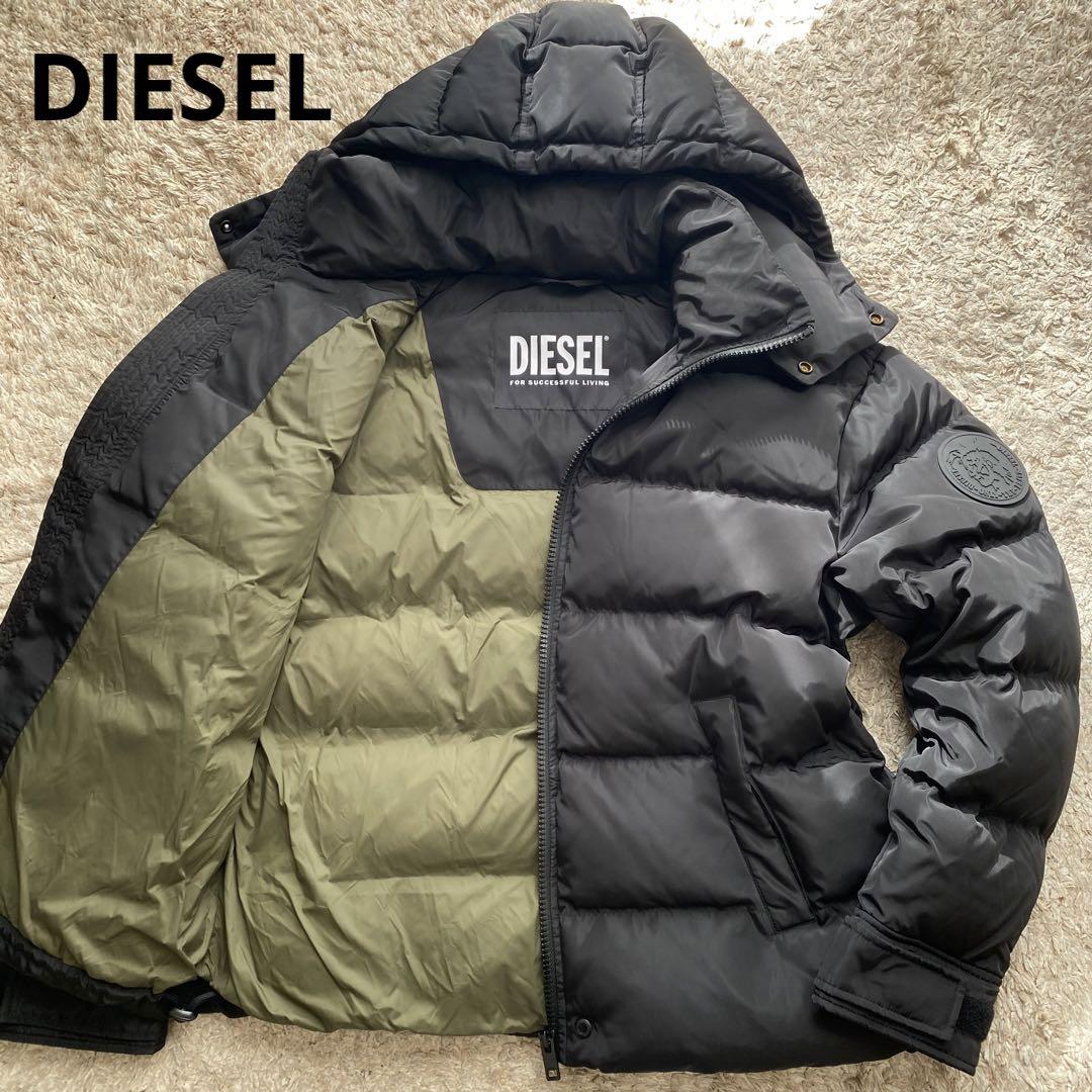 極美品✨人気モデル DIESEL ディーゼル ダウンジャケット メンズ Lサイズ