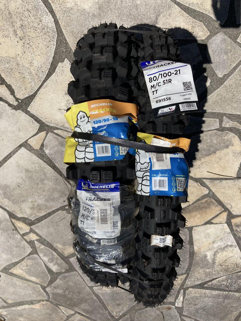 Michelin オフロードタイヤセット 80|100-21 120|90-18