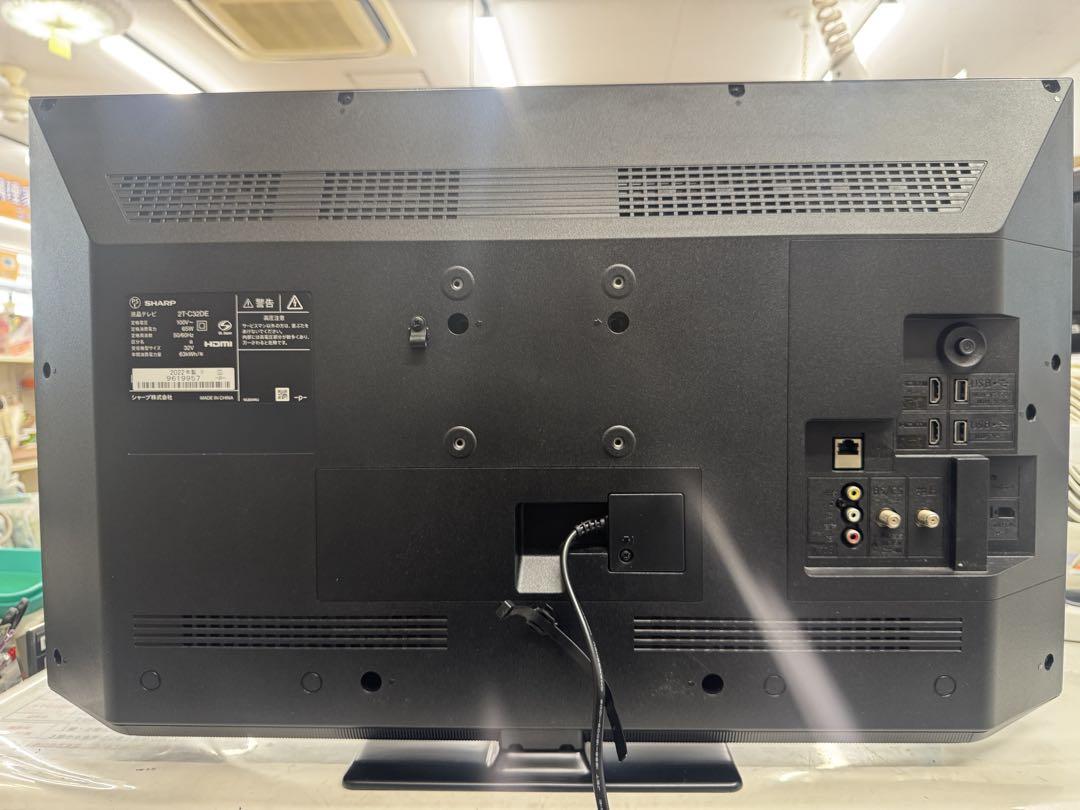 F003 SHARP 32型液晶テレビ 2022年製 2T-C32DE - メルカリ